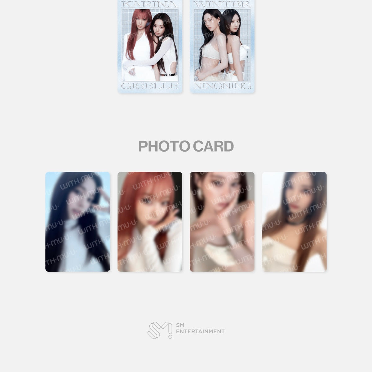 (PRE-ORDER) AESPA - 2025-26 AESPA LIVE TOUR [SYNK : AEXIS LINE] : RANDOM TRADING CARD SET (2 VERSIONS) - LightUpK