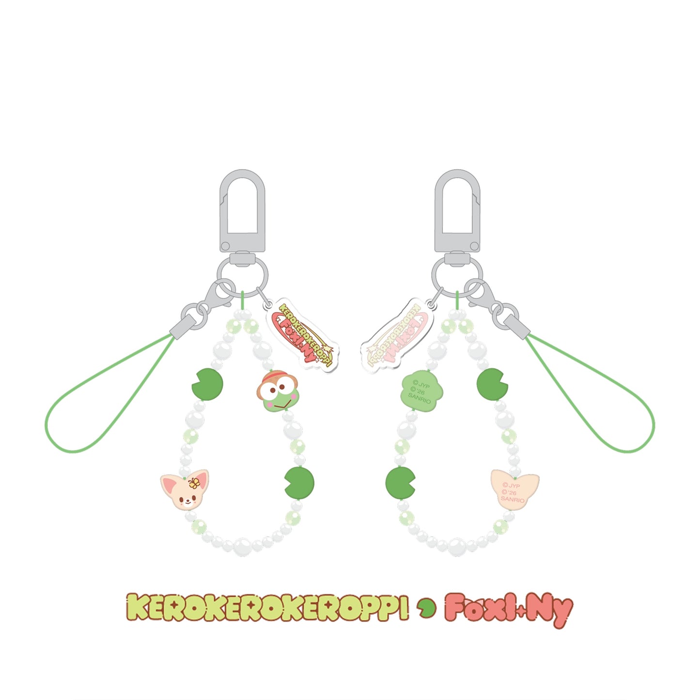 (PRE-ORDER) STRAY KIDS - PHONE BEADS STRAP - SKZOO X SANRIO CHARACTERS (8 VERSIONS)
