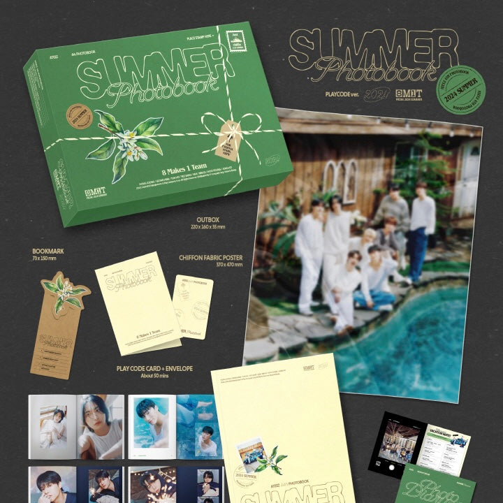 ATEEZ - 2024 SUMMER PHOTOBOOK PLAY CODE