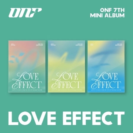 ONF - LOVE EFFECT (7TH MINI ALBUM) (3 VERSIONS)