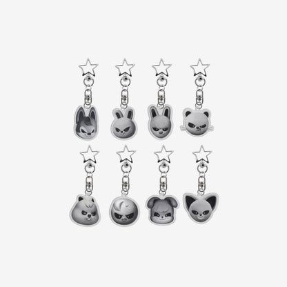(PRE-ORDER) STRAY KIDS - EVIL SKZOO ACRYLIC KEYRING - SKZOO EVERYWHERE ALL AROUND THE WORLD (8 VERSIONS) - LightUpK