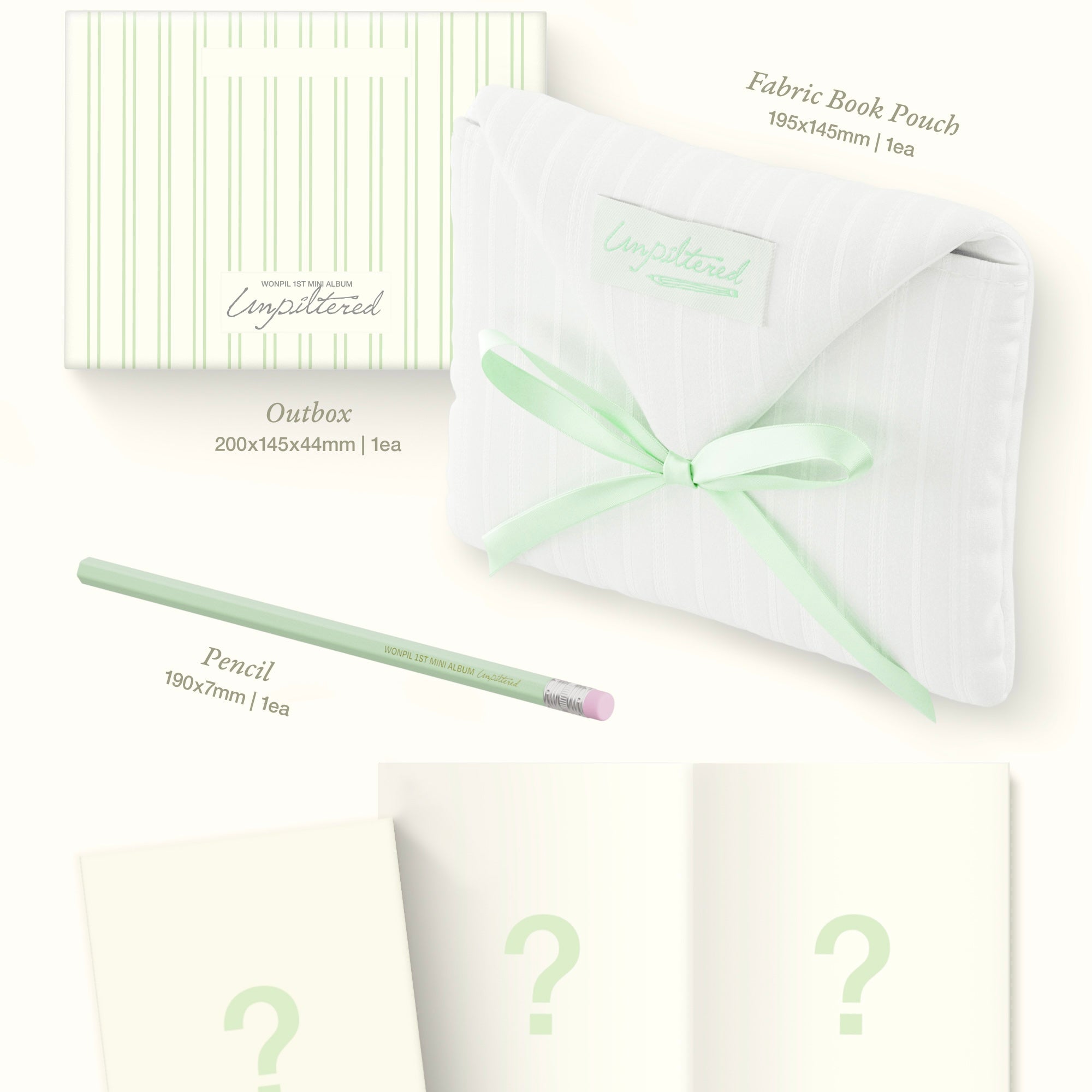 (PRE-ORDER) WONPIL (DAY6) - 1ST MINI ALBUM [UNPILTERED] BOOK POUCH VER. - LightUpK