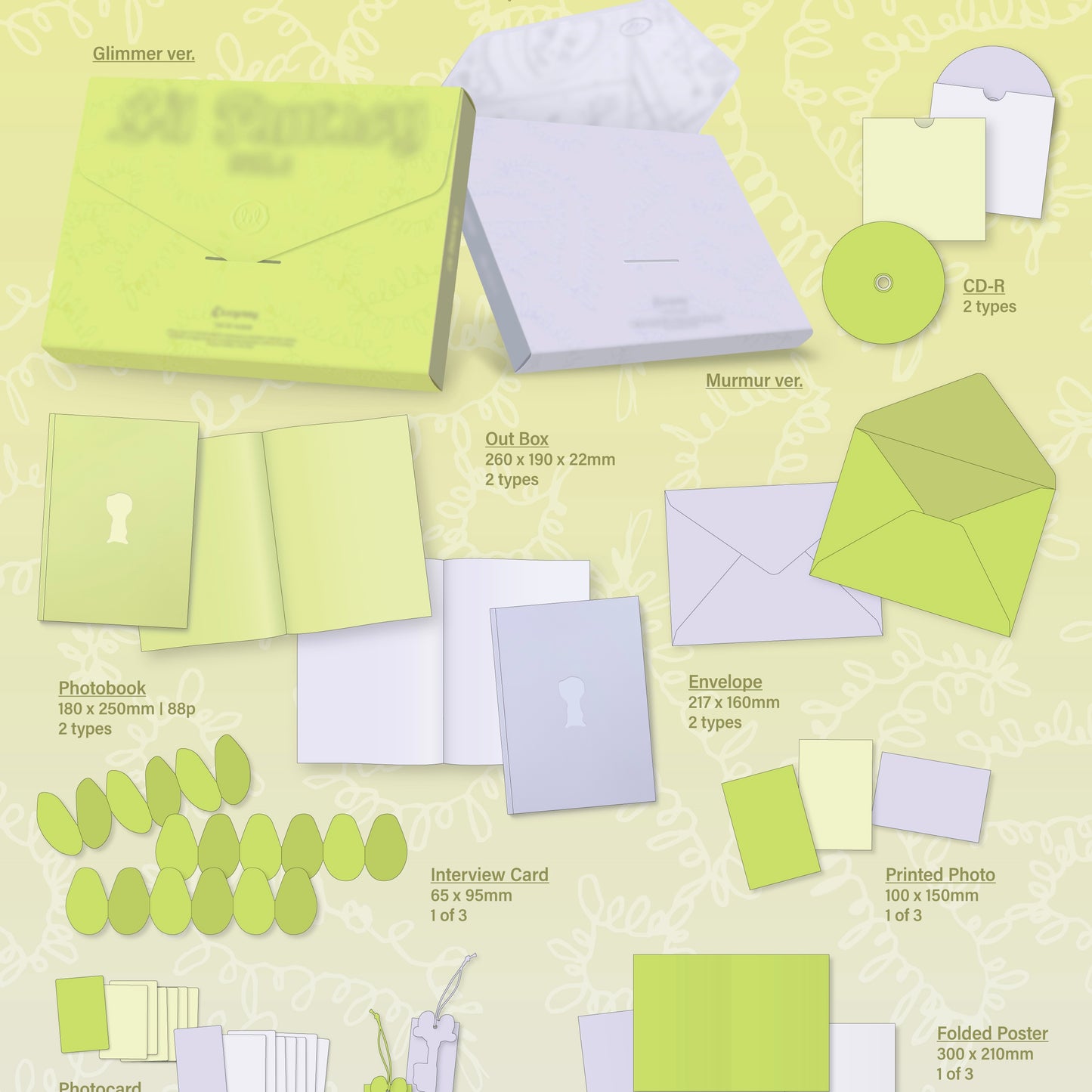 (PRE-ORDER) CHAEYOUNG - LIL FANTASY VOL.1 (2 VERSIONS) RANDOM - LightUpK