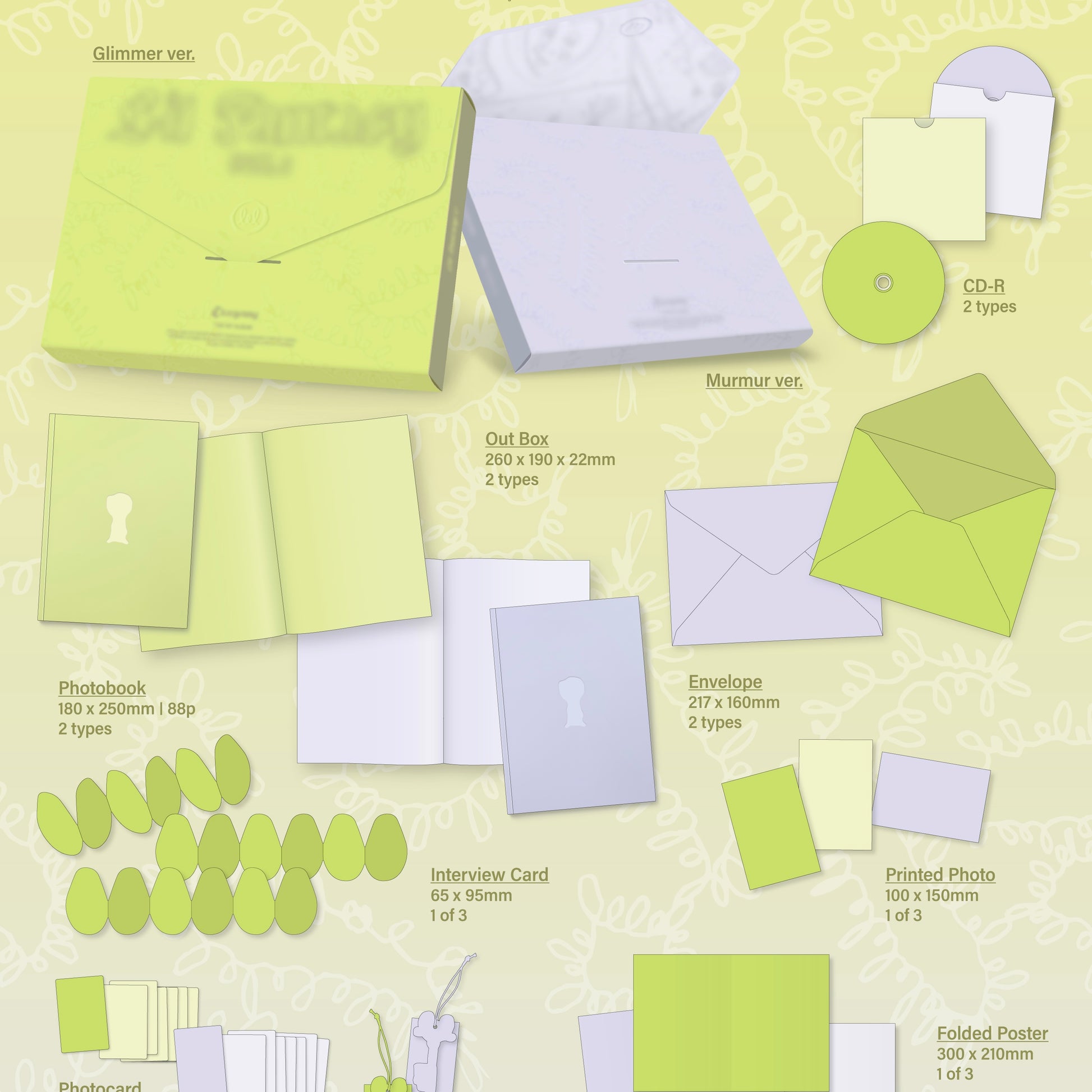 (PRE-ORDER) CHAEYOUNG - LIL FANTASY VOL.1 (2 VERSIONS) RANDOM - LightUpK