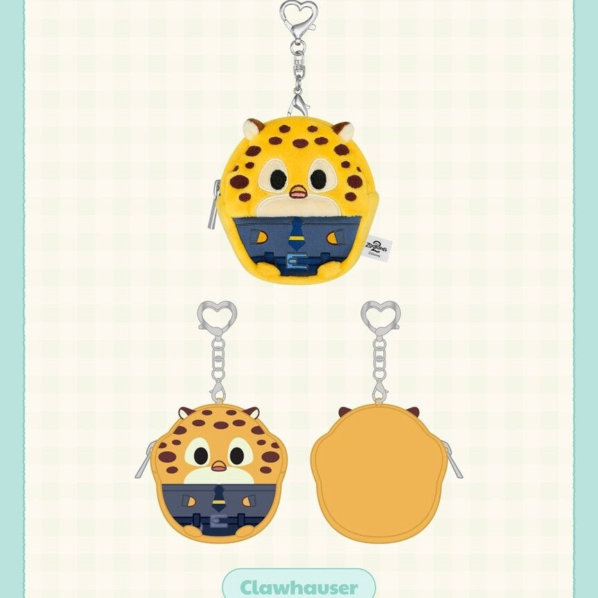 (PRE-ORDER) SKZOO X ZOOTOPIA2 POP-UP STORE OFFICIAL MERCH - PLUSH COIN POUCH (16 VERSIONS)