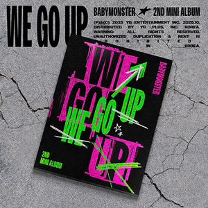 BABYMONSTER - 2ND MINI ALBUM [WE GO UP] (3 VERSIONS) - LightUpK