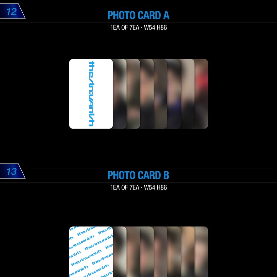 (PRÉCOMMANDE) ENHYPEN - 7E MINI-ALBUM [THE SIN : VANISH] (3 VERSIONS) ALÉATOIRE