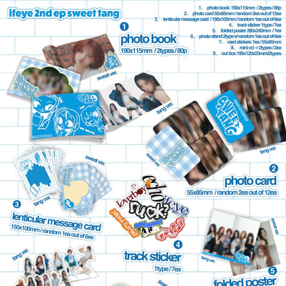 (PRE-ORDER) IFEYE - 2ND EP [SWEET TANG] (PHOTOBOOK VER.) (2 VERSIONS) RANDOM - LightUpK