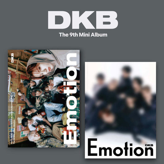 (PRE-ORDER) DKB - 9TH MINI ALBUM [EMOTION] (2 VERSIONS) RANDOM - LightUpK