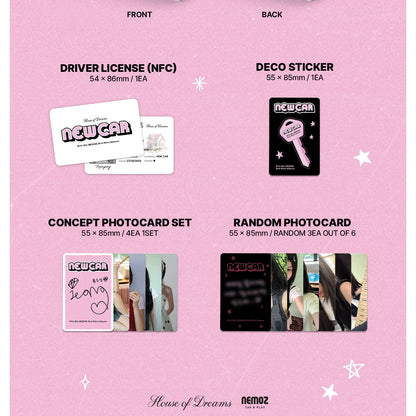 RYU SU JEONG - 3RD MINI ALBUM [NEW CAR] - LightUpK