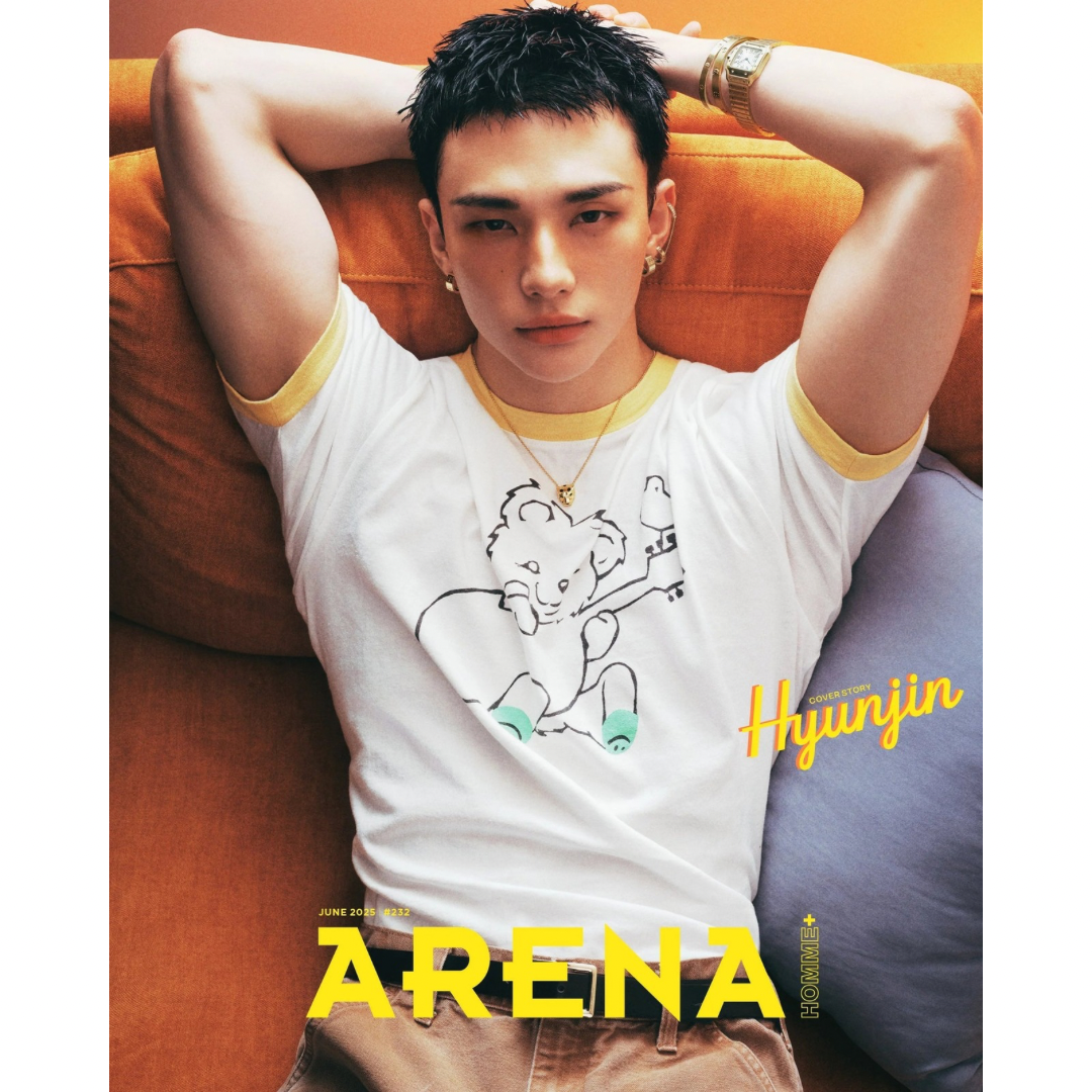 ARENA HOMME 2025. 6 (COVER : STRAY KIDS HYUNJIN) - LightUpK