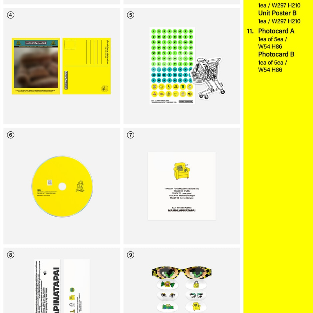 (PRE-ORDER) ILLIT - 4TH MINI ALBUM [MAMIHLAPINATAPAI] (3 VERSIONS) RANDOM - LightUpK