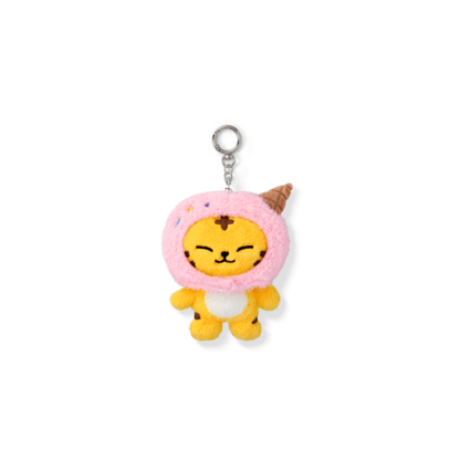 (PRE-ORDER) SEVENTEEN - ICE CREAM WITH MINITEEN CHARACTER POP UP OFFICIAL MD PLUSH KEYRING (13 VERSIONS)