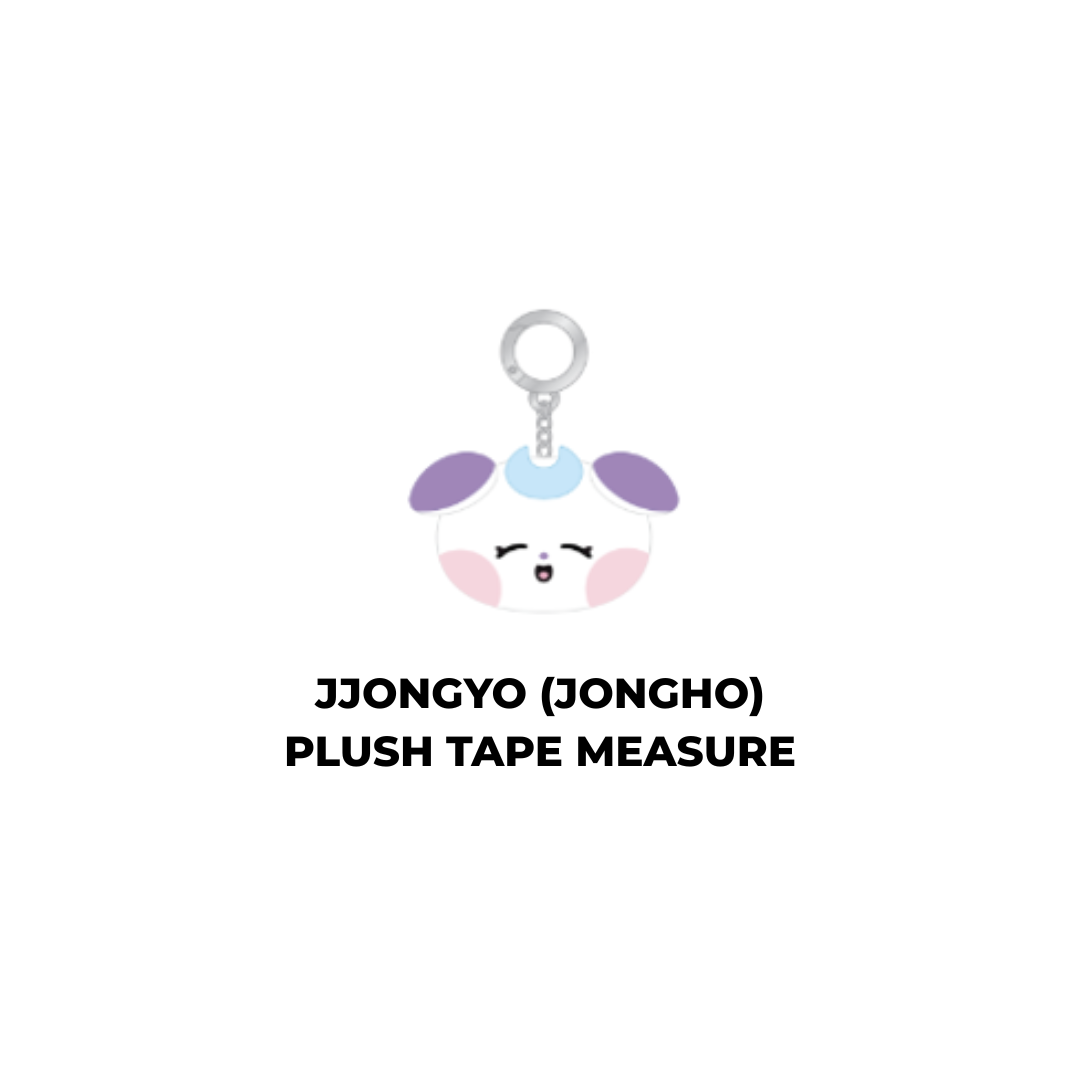 (PRE-ORDER) ATEEZ - MIGHTEEZ - [ROCK THE STAGE] PLUSH TAPE MEASURE (8 VERSIONS)
