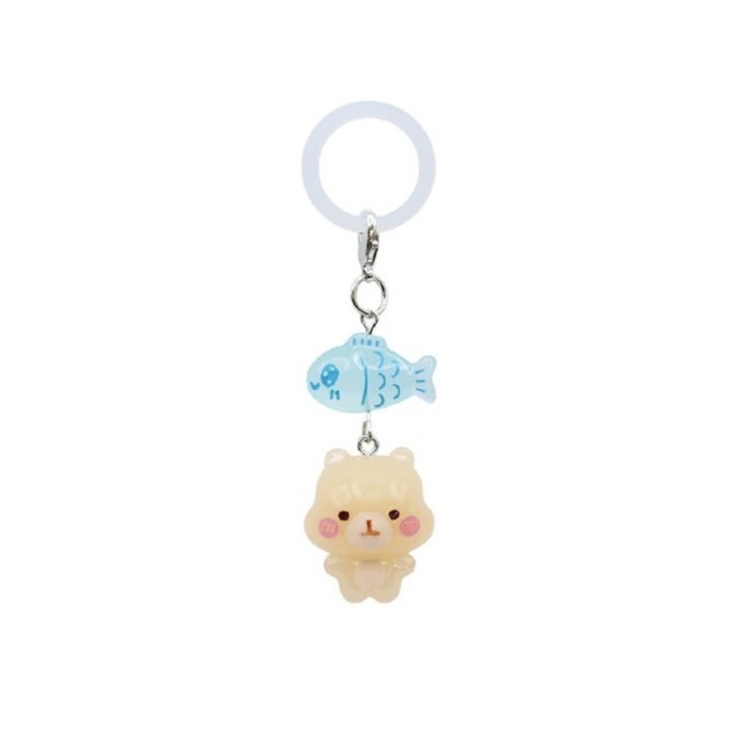 (PRE-ORDER) ATEEZ 8TH ANNIVERSARY EXHIBITION : BLUE DRIFT OFFICIAL MD - LUCKY FISH CHARM (8 VERSIONS)