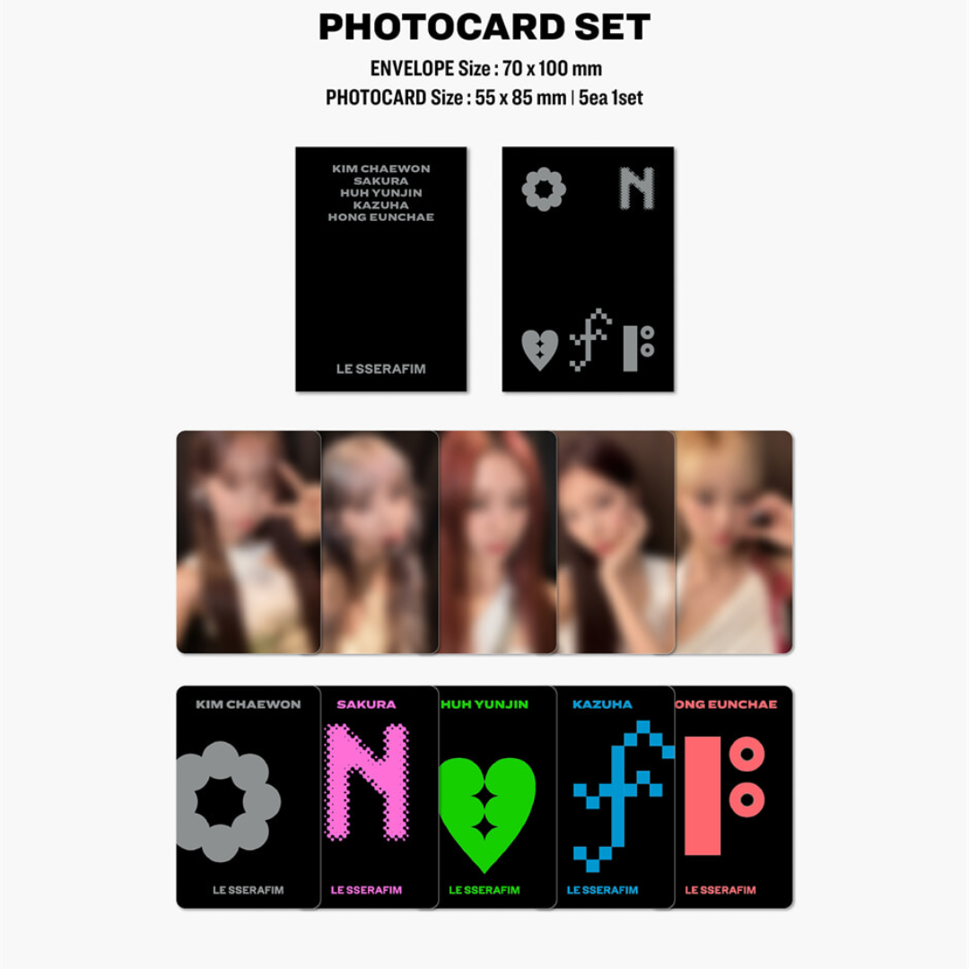 (PRE-ORDER) LE SSERAFIM - LE SSERAFIM ON-OFF 23-24 - LightUpK