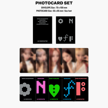 (PRE-ORDER) LE SSERAFIM - LE SSERAFIM ON-OFF 23-24 - LightUpK