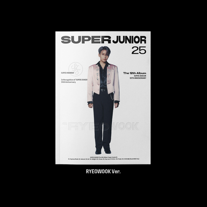 SUPER JUNIOR - 12TH ALBUM [SUPER JUNIOR25] (PHOTOBOOK VER.) (9 VERSIONS) - LightUpK