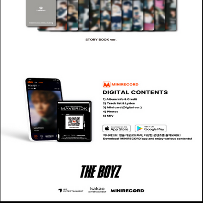 THE BOYZ - MAVERICK (3ÈME ALBUM SINGLE) [PLATEFORME VER.] (3 VERSIONS)