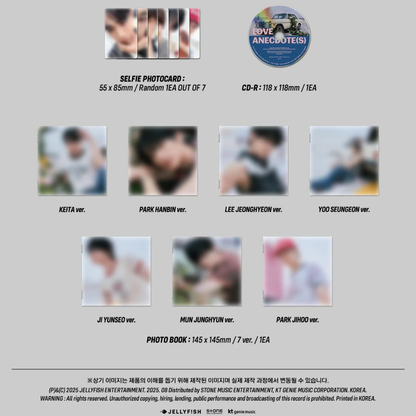 EVNNE - 5TH MINI ALBUM [LOVE ANECDOTE(S)] DIGIPACK VER. (7 VERSIONS) - LightUpK