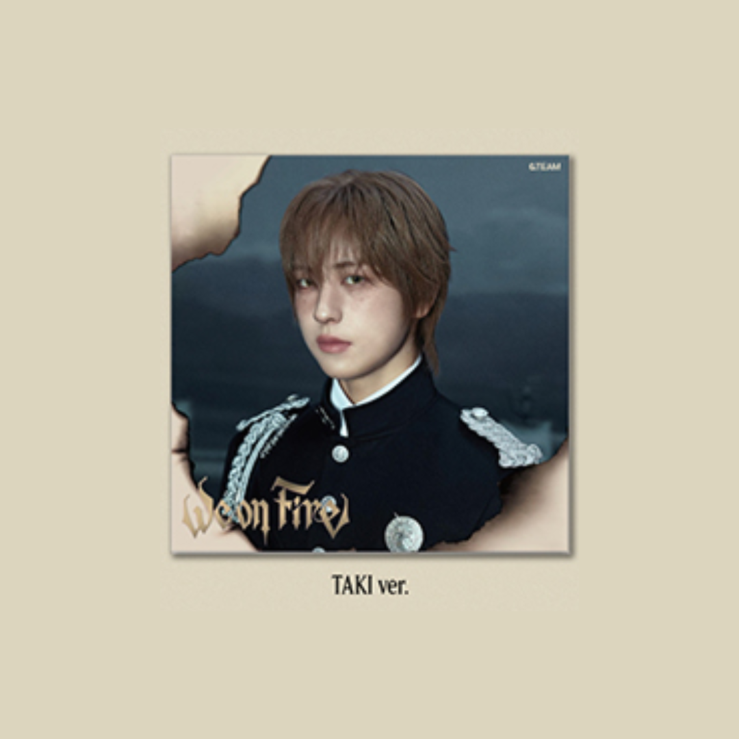(PRE-ORDER) &TEAM - 3RD EP [WE ON FIRE] SOLO EDITION (9 VERSIONS) RANDOM - LightUpK