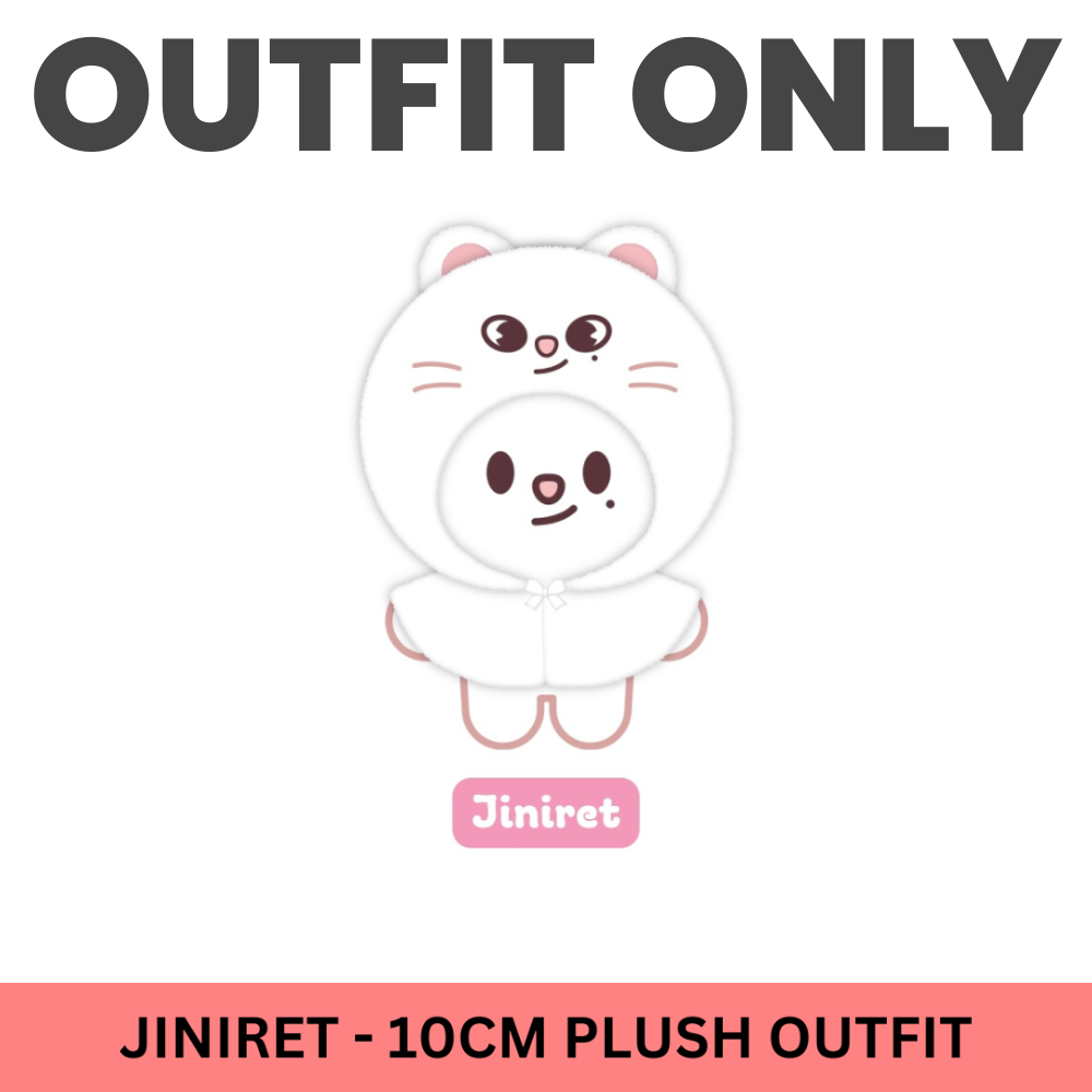 (PRE-ORDER) STRAY KIDS SKZOO 10CM PLUSH OUTFIT - SKZ 5'CLOCK (8 VERSIONS) - LightUpK