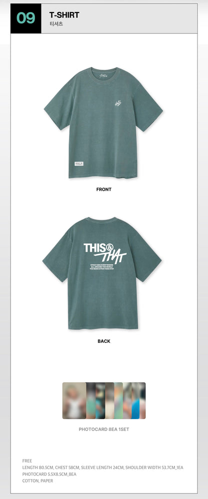 (PRE-ORDER) STRAY KIDS - T-SHIRT - THIS & THAT MD