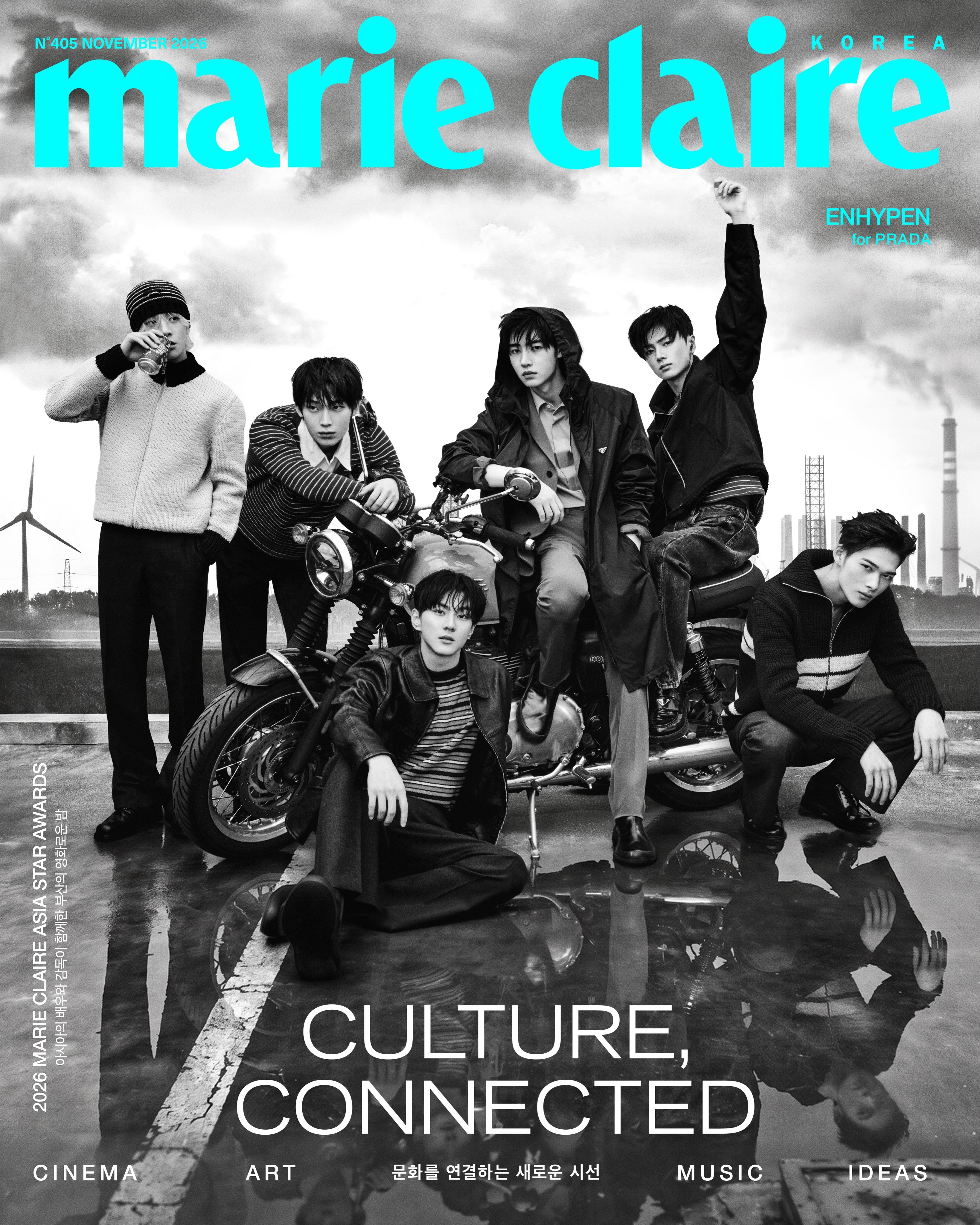 (PRE-ORDER) MARIE CLAIRE 2026.11 (COVER: ENHYPEN) (7 VERSIONS)