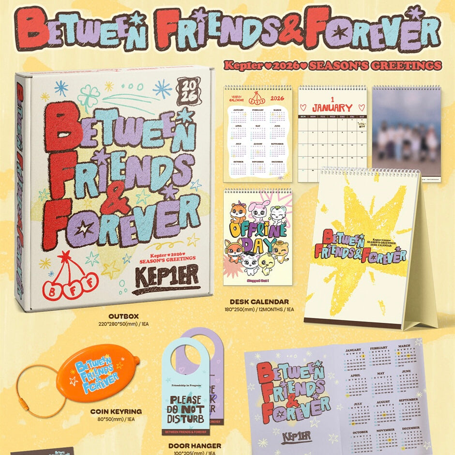 KEP1ER - 2026 SEASON'S GREETINGS [BETWEEN FRIENDS&FOREVER] - LightUpK