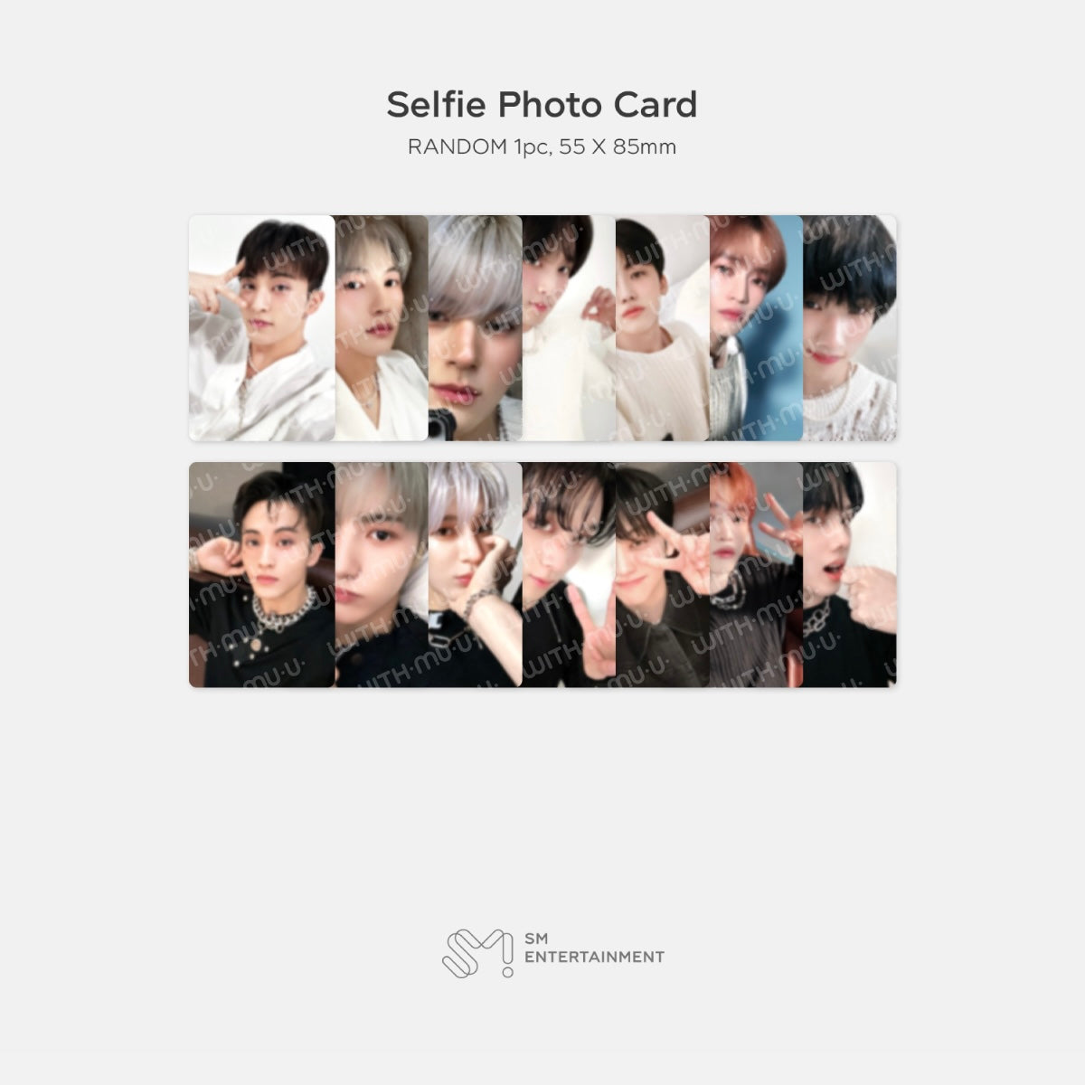 (2 PACK SET) NCT DREAM - SM SG RANDOM TRADING CARDS