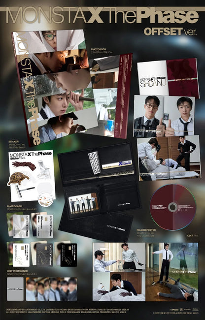 MONSTA X - THE PHASE (4 VERSIONS)