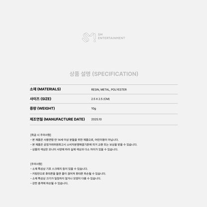 (PRE-ORDER) AESPA - 2025-26 AESPA LIVE TOUR [SYNK : AEXIS LINE] : PHONE STRAP (4 VERSIONS) - LightUpK