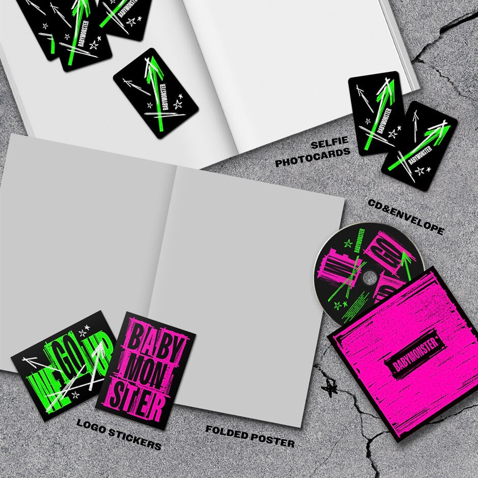 (PRE-ORDER) BABYMONSTER - WE GO UP (3 VERSIONS) - LightUpK