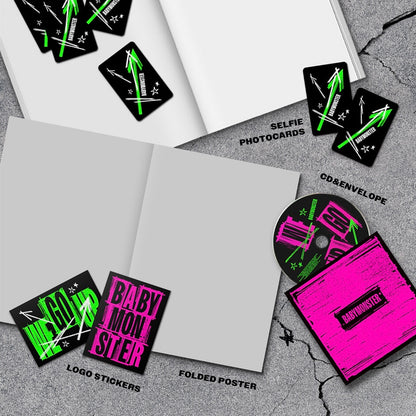 (PRE-ORDER) BABYMONSTER - WE GO UP (3 VERSIONS) - LightUpK