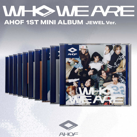 AHOF - 1ST MINI ALBUM [WHO WE ARE] (JEWEL VER.) (10 VERSIONS) - LightUpK