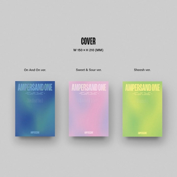 AMPERS&ONE - 1ST SINGLE ALBUM [AMPERSAND ONE] (3 VERSIONS) - LightUpK