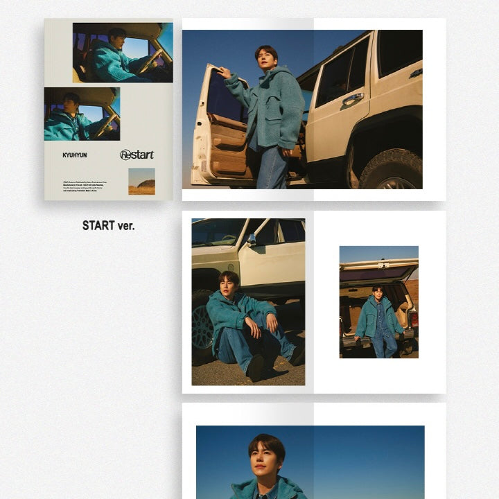 KYUHYUN - EP [RESTART] (2 VERSIONS) – LightUpK