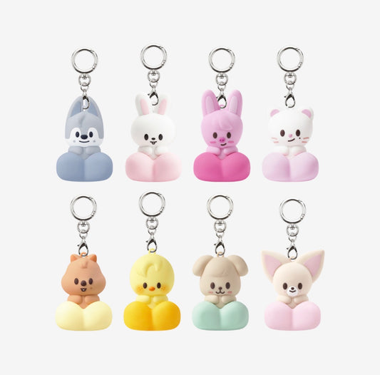 (PRE-ORDER) STRAY KIDS - SKZOO SECRET CLICKER KEYRING - RUN IT RANDOM