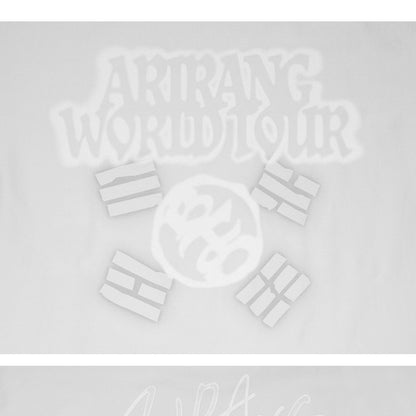 (PRE-ORDER) BTS - S/S TOUR T-SHIRT (GRAY) (4 SIZES) - LightUpK