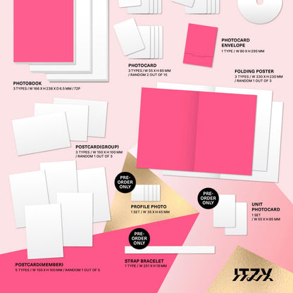 ITZY - [GOLD] VERSION STANDARD (3 VERSIONS)