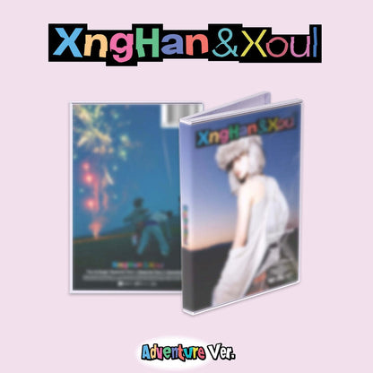 XNGHAN&XOUL - 1ST SINGLE ALBUM [WASTE NO TIME] (ADVENTURE VER.) - LightUpK