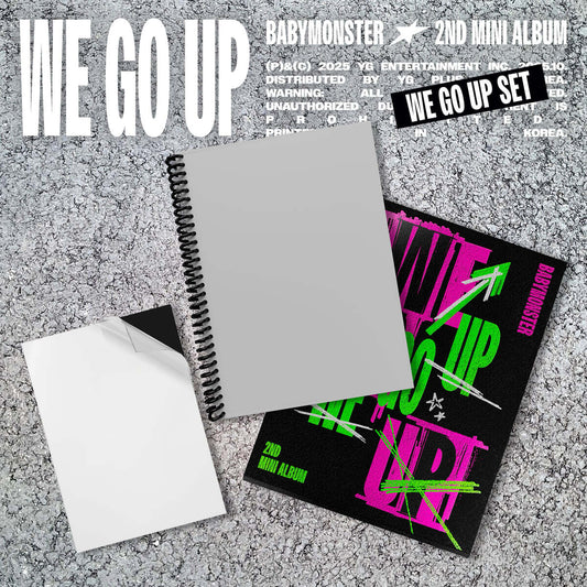 (PRE-ORDER) BABYMONSTER - WE GO UP (3 VERSIONS) - LightUpK