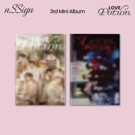 N.SSIGN - 3RD MINI ALBUM [LOVE POTION] (2 VERSIONS) - LightUpK
