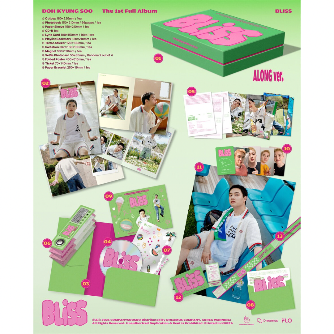 D.O. - THE 1ST FULL ALBUM [BLISS] (2 VERSIONS) - LightUpK