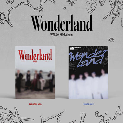 (PRE-ORDER) WEI - 8TH EP ALBUM [WONDERLAND] (2 VERSIONS) RANDOM - LightUpK