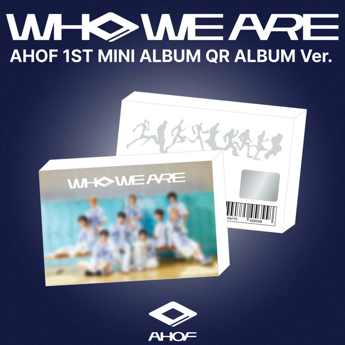 AHOF - 1ST MINI ALBUM [WHO WE ARE] ] (QR ALBUM VER.) - LightUpK
