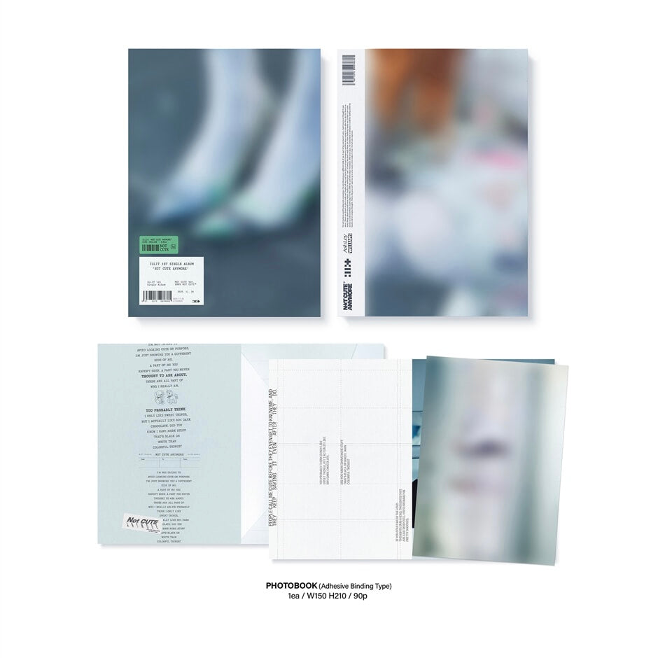 (PRE-ORDER) ILLIT - 1ST SINGLE ALBUM [NOT CUTE ANYMORE] (2 VERSIONS) RANDOM - LightUpK