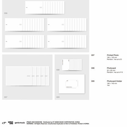 (PRE-ORDER) ZEROBASEONE - THE 6TH MINI ALBUM [ASCEND-] 11 VER. (5 VERSIONS) RANDOM - LightUpK