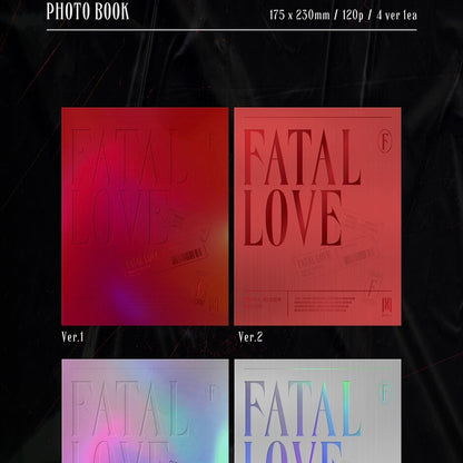 MONSTA X - VOL.3 [FATAL LOVE] (4 VERSIONS) - LightUpK