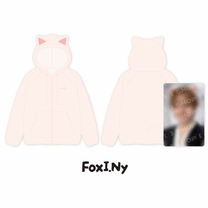(PRE-ORDER) STRAY KIDS - SKZOO FLEECE HOOD ZIP-UP - RUN IT (8 VERSIONS)